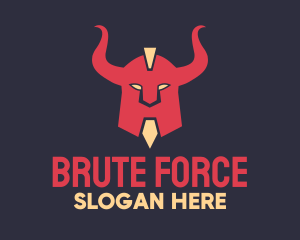 Brute - Evil Brute Warrior logo design