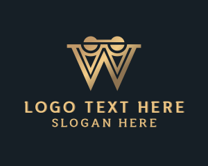 Generic - Structure Law Firm Letter W logo design