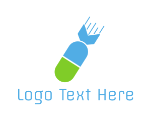 Biotech - Atomic Medic Capsule logo design