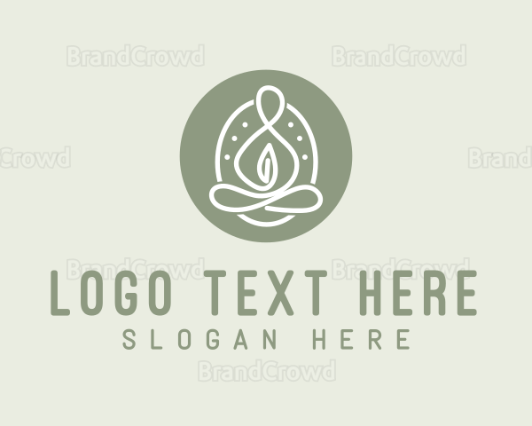 Yoga Wellness Meditation Logo