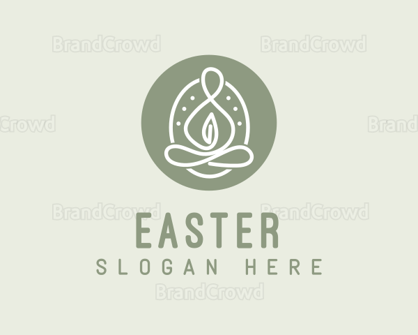 Yoga Wellness Meditation Logo