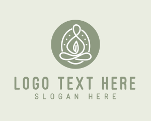 Pose - Yoga Wellness Meditation logo design