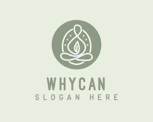 Yoga Wellness Meditation Logo