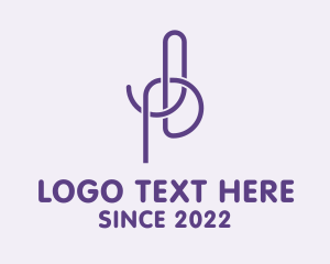 Advertising - Fashion Advertising Monogram logo design