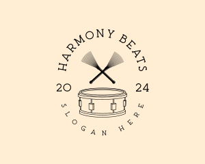 Musical Drum Band logo design