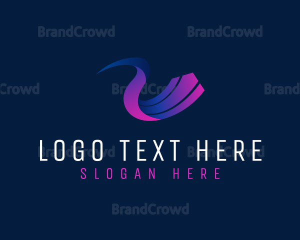 Gradient Arrow Logistics Logo