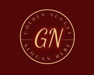 Golden Beauty Boutique logo design