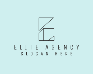 Letter E Advisory logo design