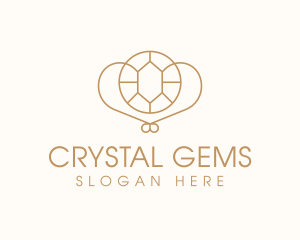 Gemstone Jewelry Accessory logo design