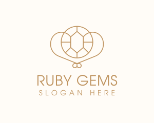 Ruby - Gemstone Jewelry Accessory logo design
