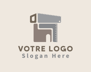 Construction Tools House logo design