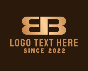 Stockbroker - Premium Marketing  E & B Monogram logo design