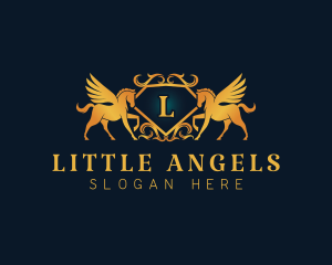 Luxe - Pegasus Luxe Expensive logo design