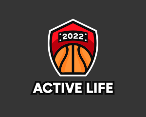 Basketball Sport Insignia  logo design