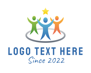 Family - Human Community Foundation logo design
