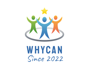 Human Community Foundation  logo design