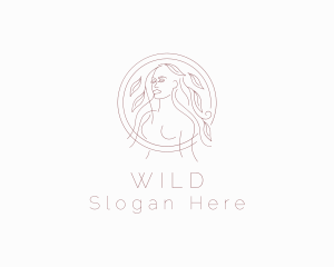 Leaf - Natural Female Facial Spa logo design