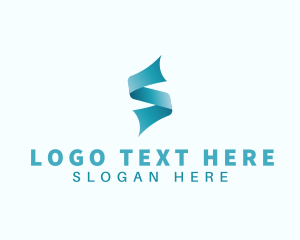 Software - Publishing Media Letter S logo design