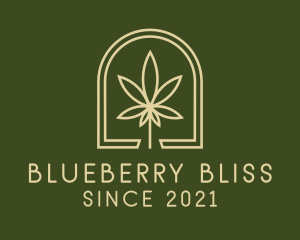 Marijuana Leaf Dispensary logo design