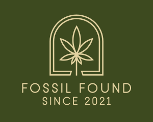 Marijuana Leaf Dispensary logo design