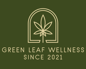 Cbd - Marijuana Leaf Dispensary logo design