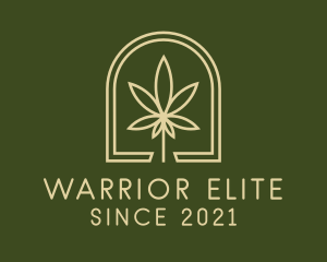 Marijuana Leaf Dispensary logo design