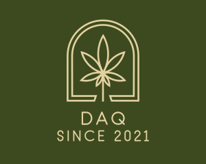 Environment - Marijuana Leaf Dispensary logo design