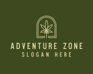 Marijuana Leaf Dispensary logo design