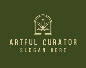 Marijuana Leaf Dispensary logo design