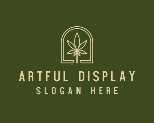 Marijuana Leaf Dispensary logo design