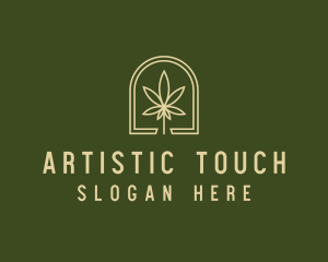 Marijuana Leaf Dispensary logo design