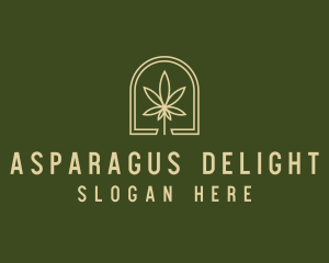 Marijuana Leaf Dispensary logo design