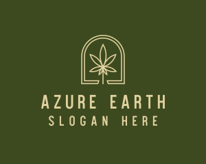 Marijuana Leaf Dispensary logo design