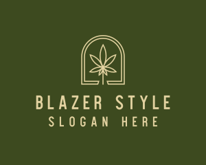 Marijuana Leaf Dispensary logo design