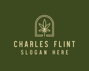 Marijuana Leaf Dispensary logo design