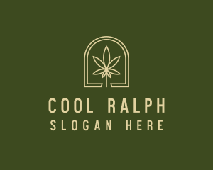 Marijuana Leaf Dispensary logo design