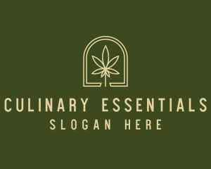 Marijuana Leaf Dispensary logo design