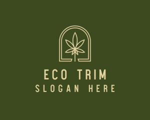 Marijuana Leaf Dispensary logo design