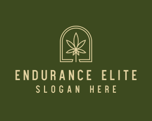 Marijuana Leaf Dispensary logo design