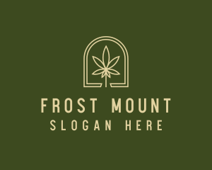 Marijuana Leaf Dispensary logo design