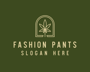 Marijuana Leaf Dispensary logo design