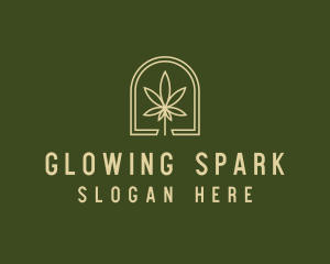 Marijuana Leaf Dispensary logo design