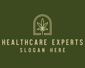 Marijuana Leaf Dispensary logo design