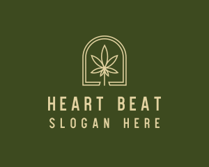 Marijuana Leaf Dispensary logo design