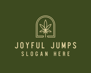 Marijuana Leaf Dispensary logo design