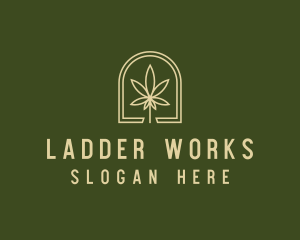 Marijuana Leaf Dispensary logo design