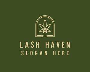 Marijuana Leaf Dispensary logo design