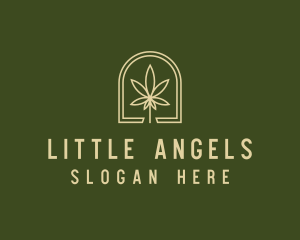 Marijuana Leaf Dispensary logo design