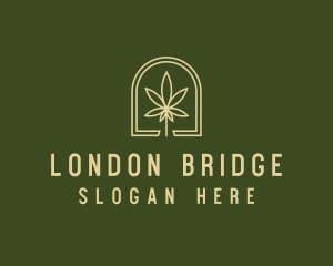 Marijuana Leaf Dispensary logo design