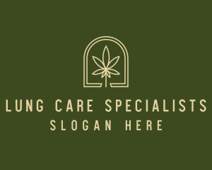 Marijuana Leaf Dispensary logo design